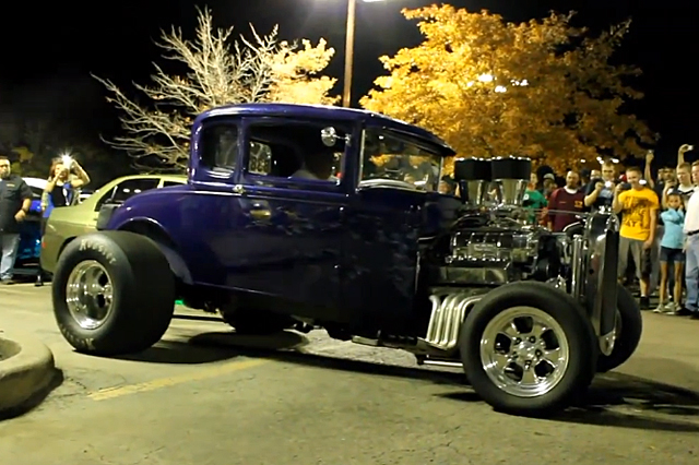 VIDEO: '30 Ford Coupe Wins "Loudest Car Award" At Chicago Rev Battle