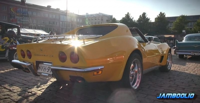 1973 Corvette rear side