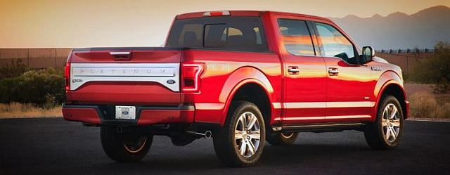 2015 Ford F-150 rear