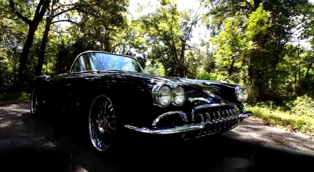 Tube framed, restomodded '59 Corvette - the 'Raven' flies!