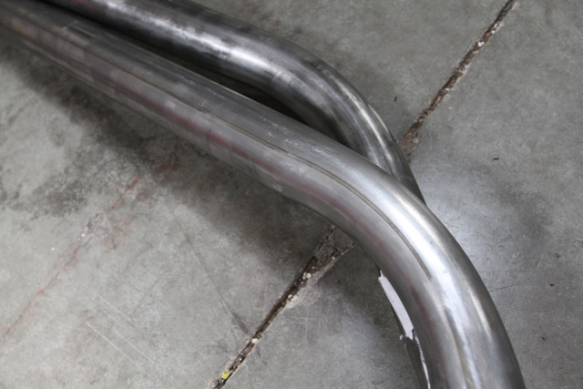 Pound for pound, chromoly is a stronger material than mild steel, and that allows for chromoly to be a thinner wall tubing (.083″ compared to .113″). This gives chromoly a distinct advantage in terms of weight, but that advantage comes at a cost that customers must consider.