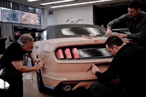 Video: How Tape And Clay Played A Role In Designing The 2015 Mustang