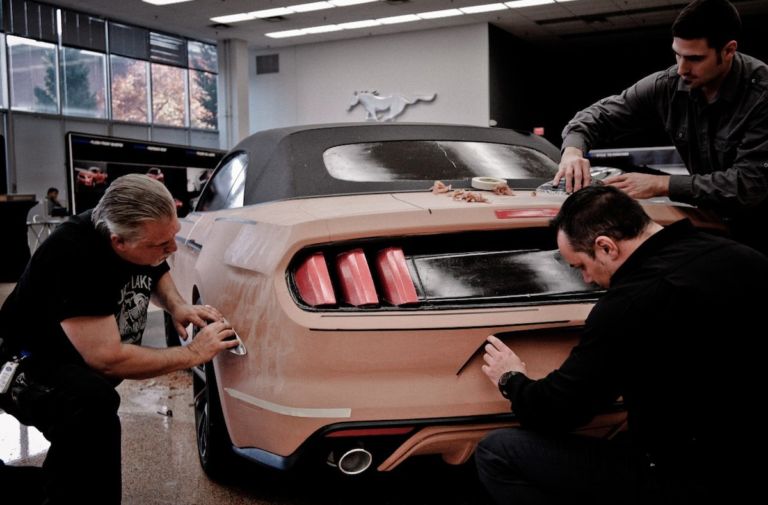 Video: How Tape And Clay Played A Role In Designing The 2015 Mustang