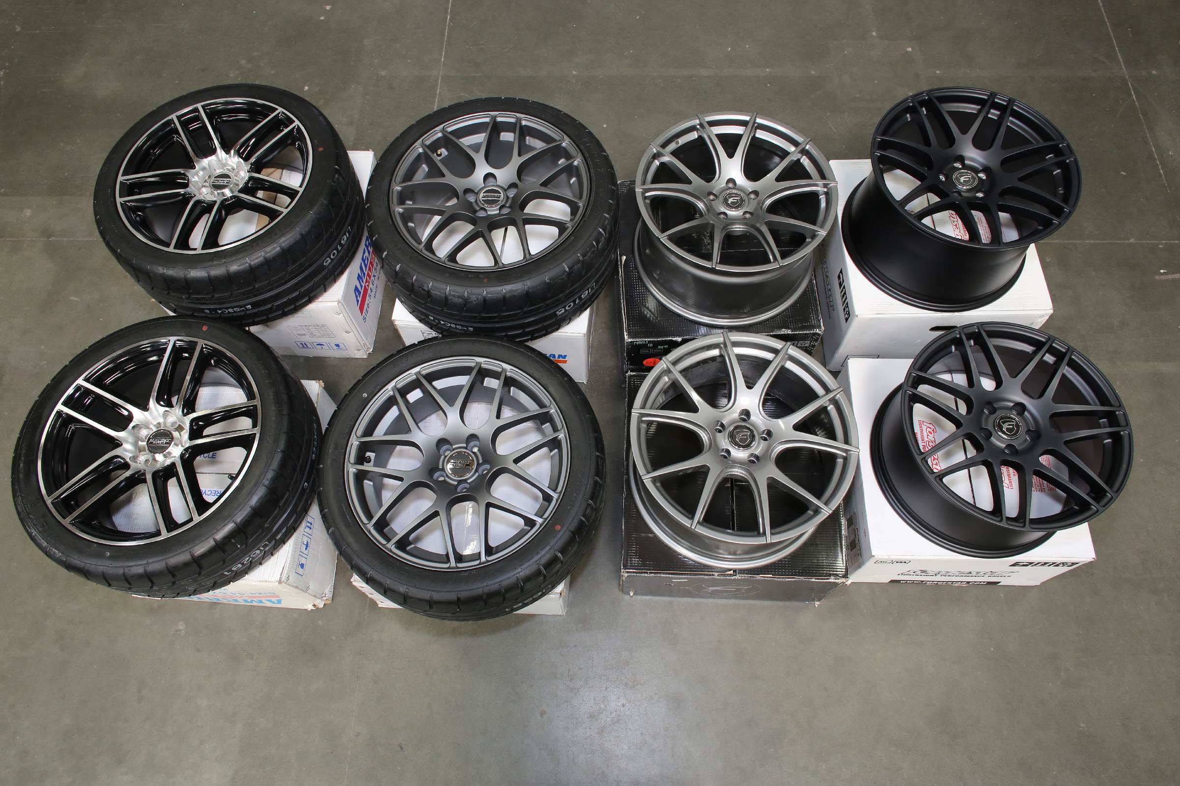 American Muscle, Mickey Thompson, And Wild E. - Pick Our Wheels!