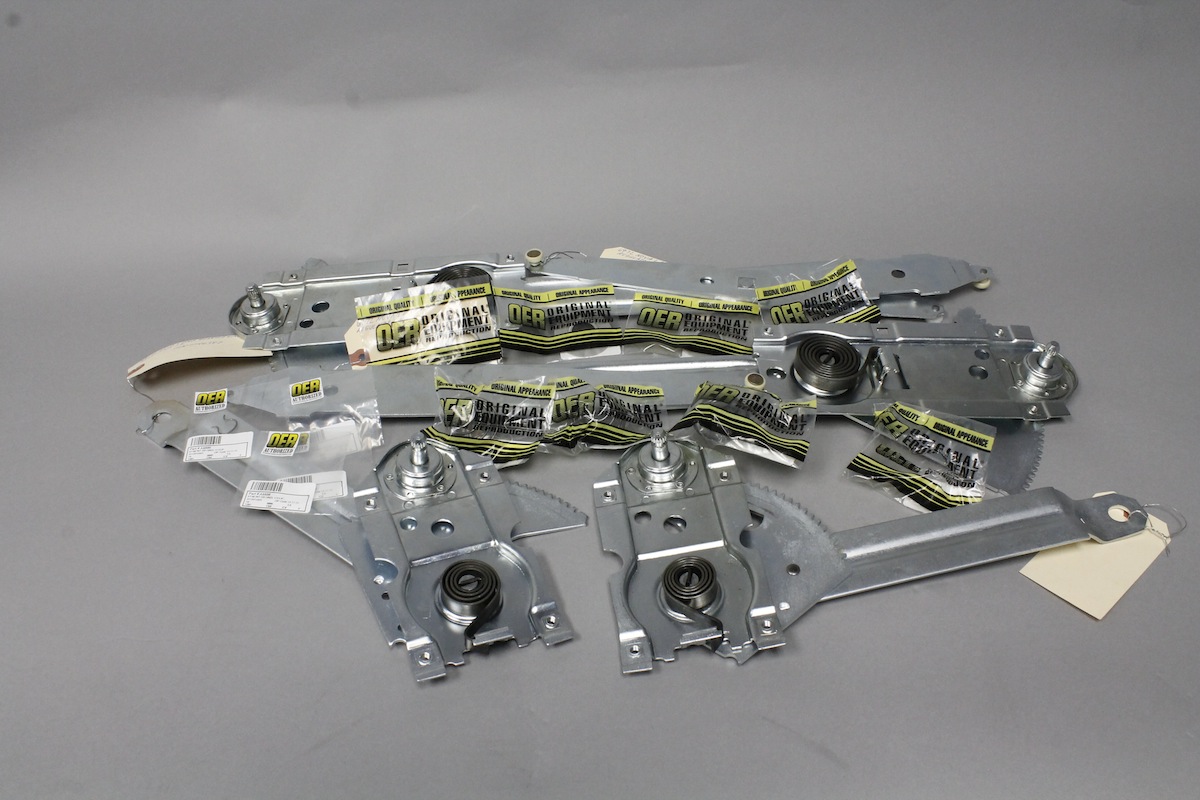 Swinger Update: OER Window Regulators and Ring Brother's Hood Hinges