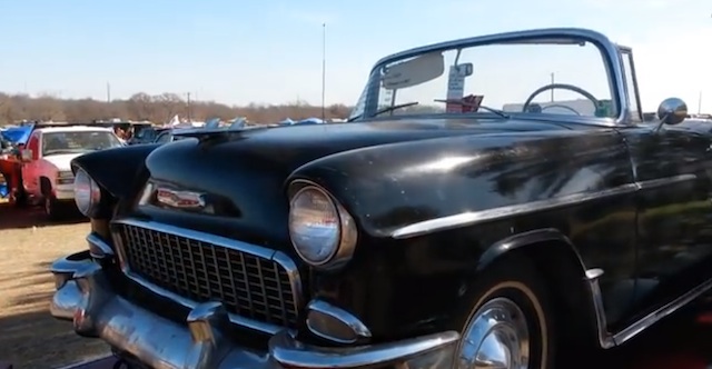 Video: Rare Barn Find:1955 Chevy Bel Air Convertible