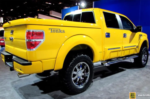 VIDEO: Tuscany Motor's "Tonka Truck" F-150 at Chicago Auto Show