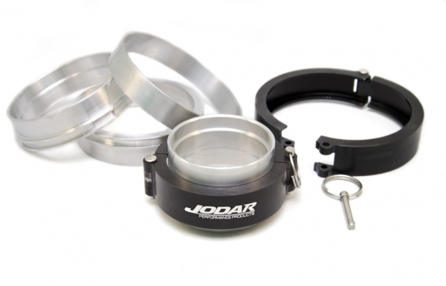 This is one of Race Part Solutions' dual-flex connections - it slots in above a silicone connector but below a XX clamp in price.