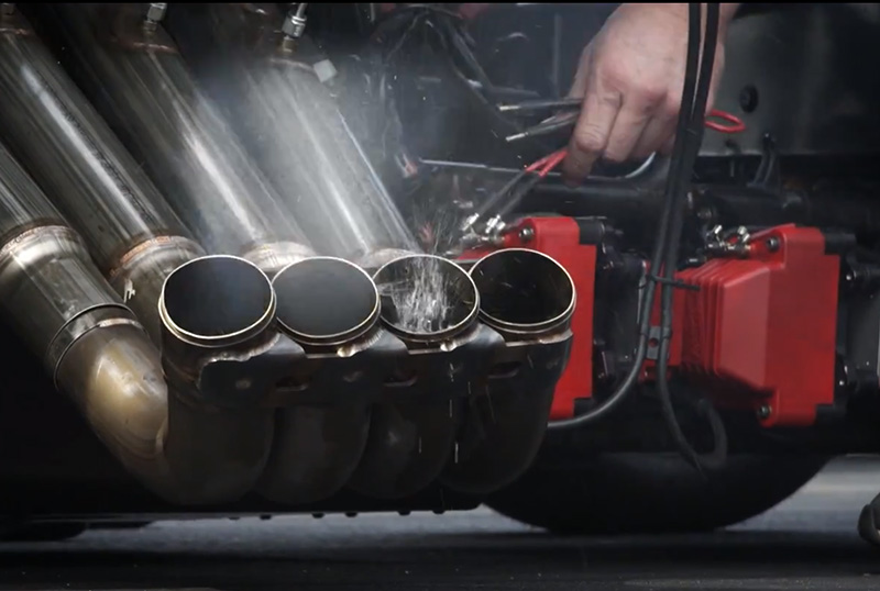 Oakley Produces Epic Drag Racing Video With DSR Nitro Drivers