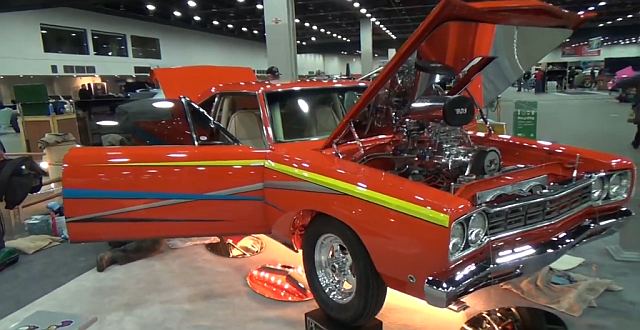 1968 Plymouth Roadrunner pro street grill