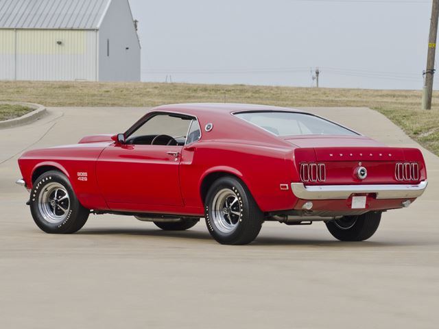 1969 Ford Mustang Boss 429 Fastback Candy Apple Red