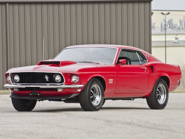 1969 Ford Mustang Boss 429 Fastback side