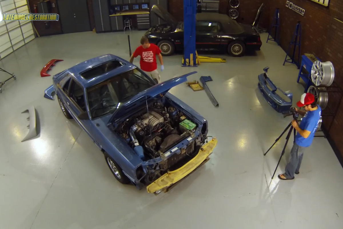 Video: LateModelRestoration.com Gets Blue Collar Ready For Paint