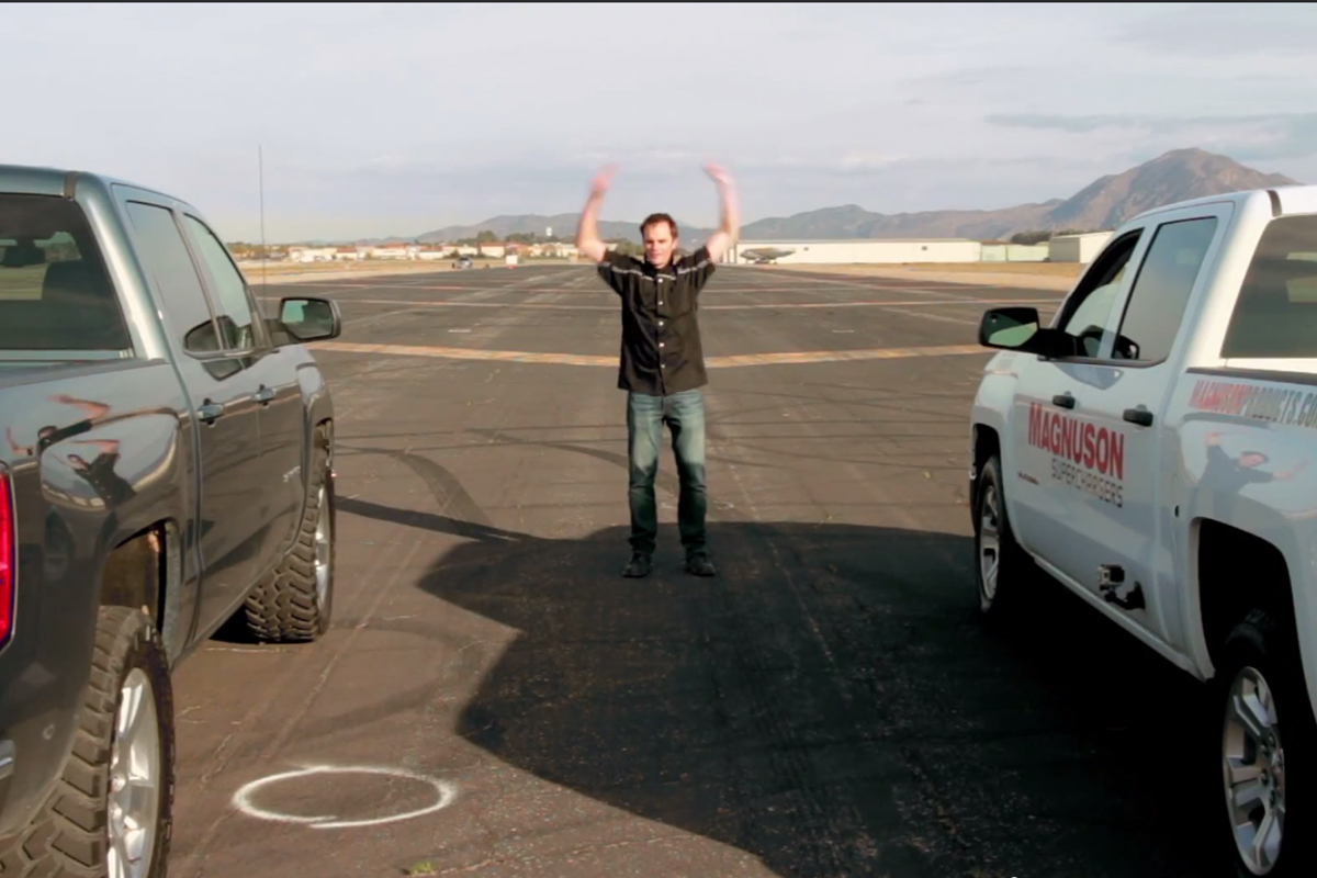Video: Magnuson's new Supercharger for 2014 GM Trucks at the Strip