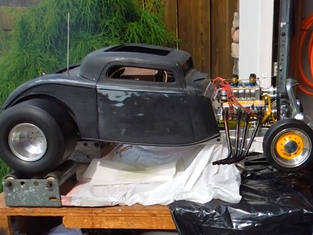 VIDEO: Tom Nesper's 1/4 Scale '34 Ford With A Working V8