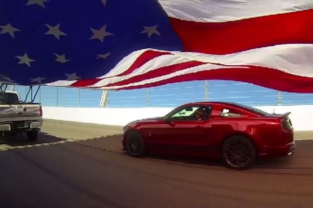 Video: The Ford 400 Flag Pull Is As American As It Gets