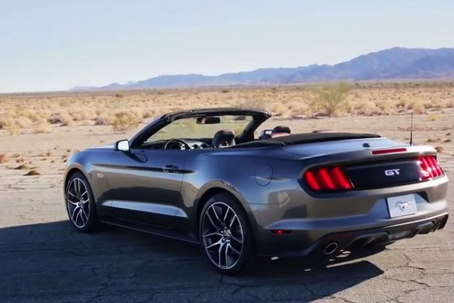 Video: More Details On The 2015 Mustang Convertible