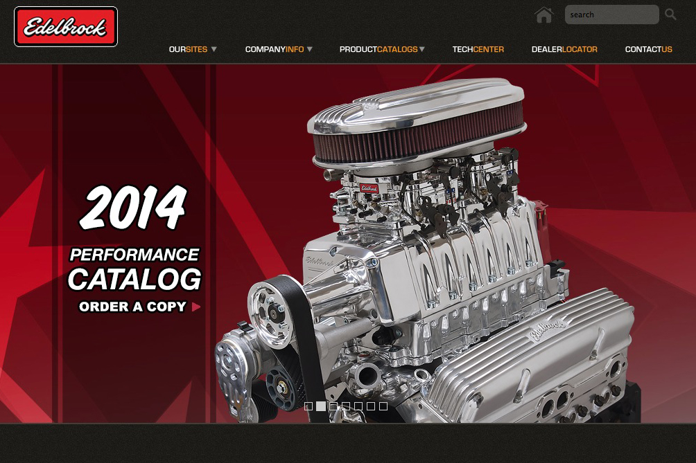 Edelbrock Unveils New Revamped Website