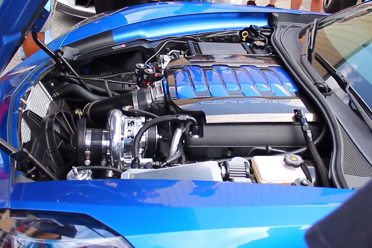 Video: Late Model Racecraft's C7 Corvette at TX2K14