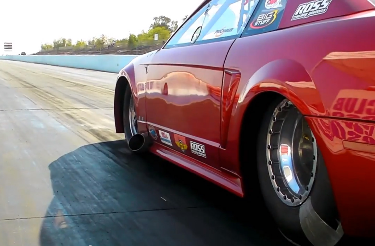 Video: Awesome Footage Of Doug Sikora's Insane Outlaw 10.5 Mustang