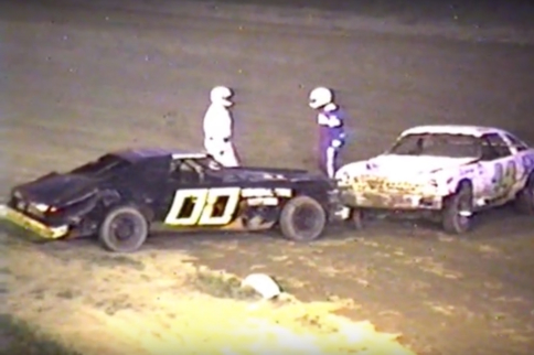 Funny Video: It's Hard to Fight With Your Helmet On