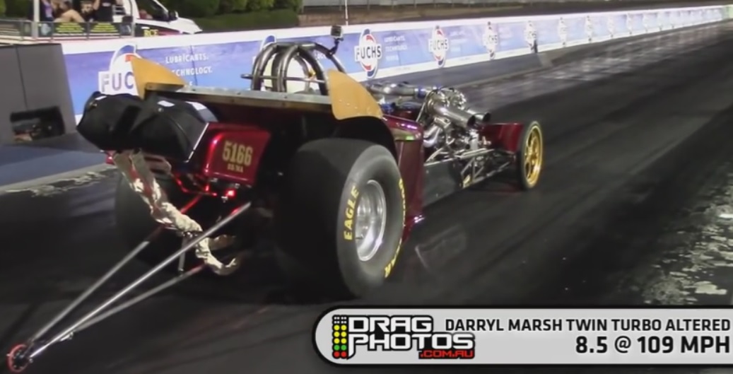 Video: Monster Turbocharged 2JZ-Powered Altered In Australia