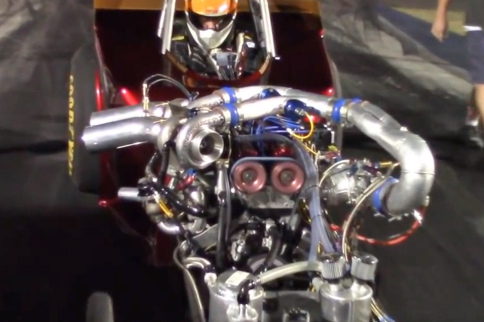 Video: Monster Turbocharged 2JZ-Powered Altered In Australia