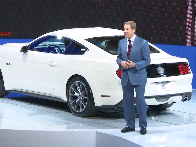 Video: CJ Pony Parts At The Reveal of The 50th Anniversary Mustang