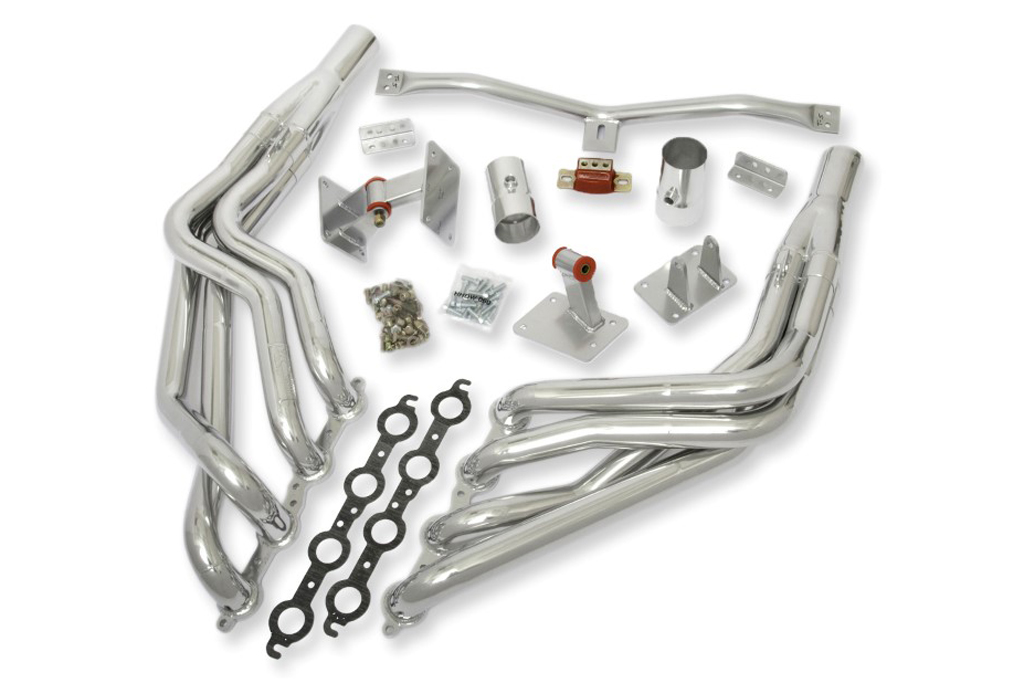 Hedman Hedders Offers Complete LS-Swap Kits for Tri-Five Chevys
