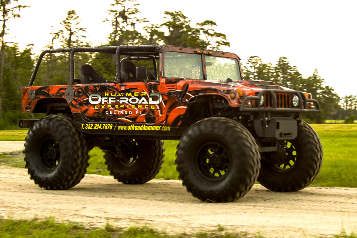 VIDEO: Rent A H1 Hummer And Go Mudding In Orlando, Florida!