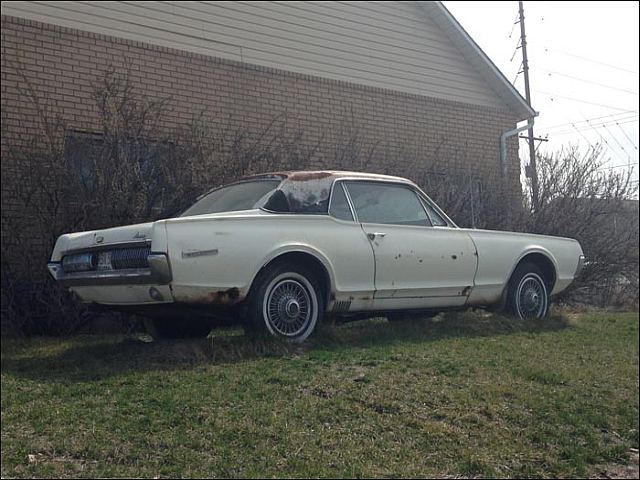 Mercury Cougar Rocky Mountains rear