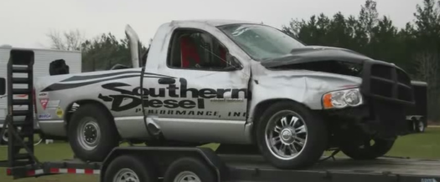 Video: Diesel Racer Gary Ray Takes A Wild Ride In Pro Street Truck