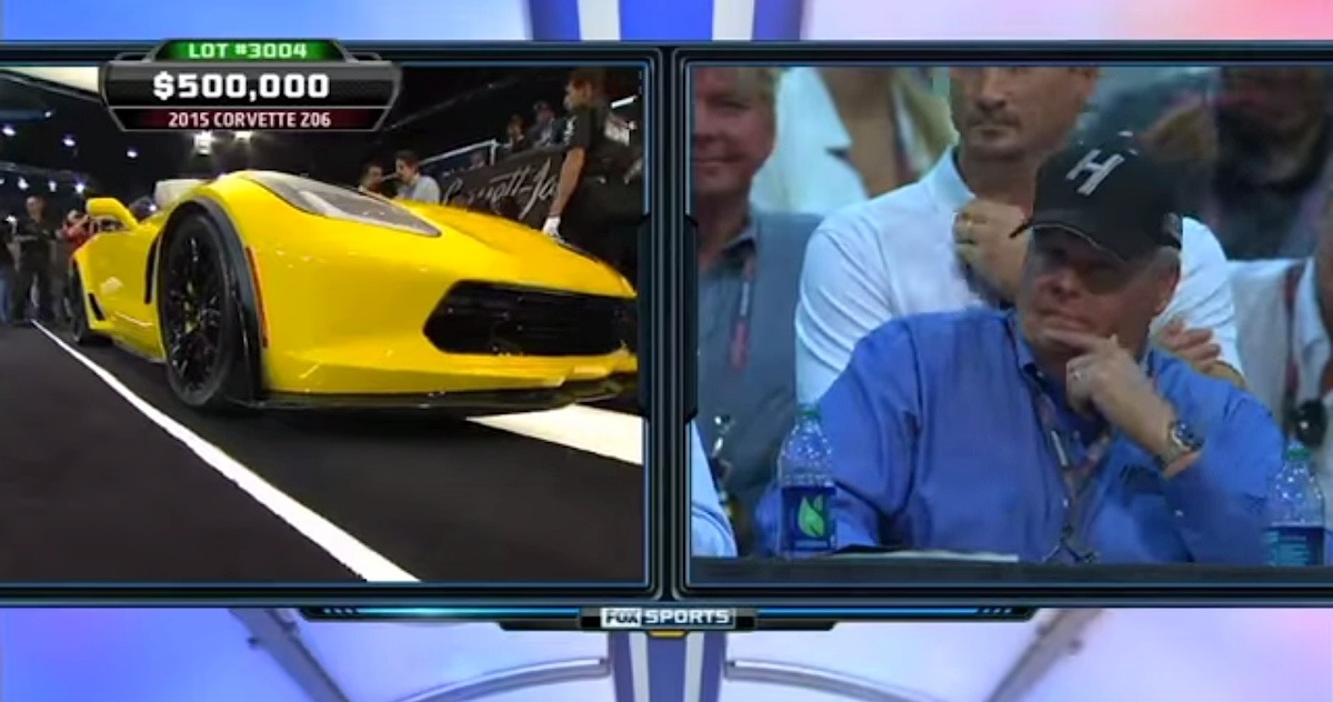 Video: First 2015 Corvette Z06 Raises $1 Million and Belongs to...