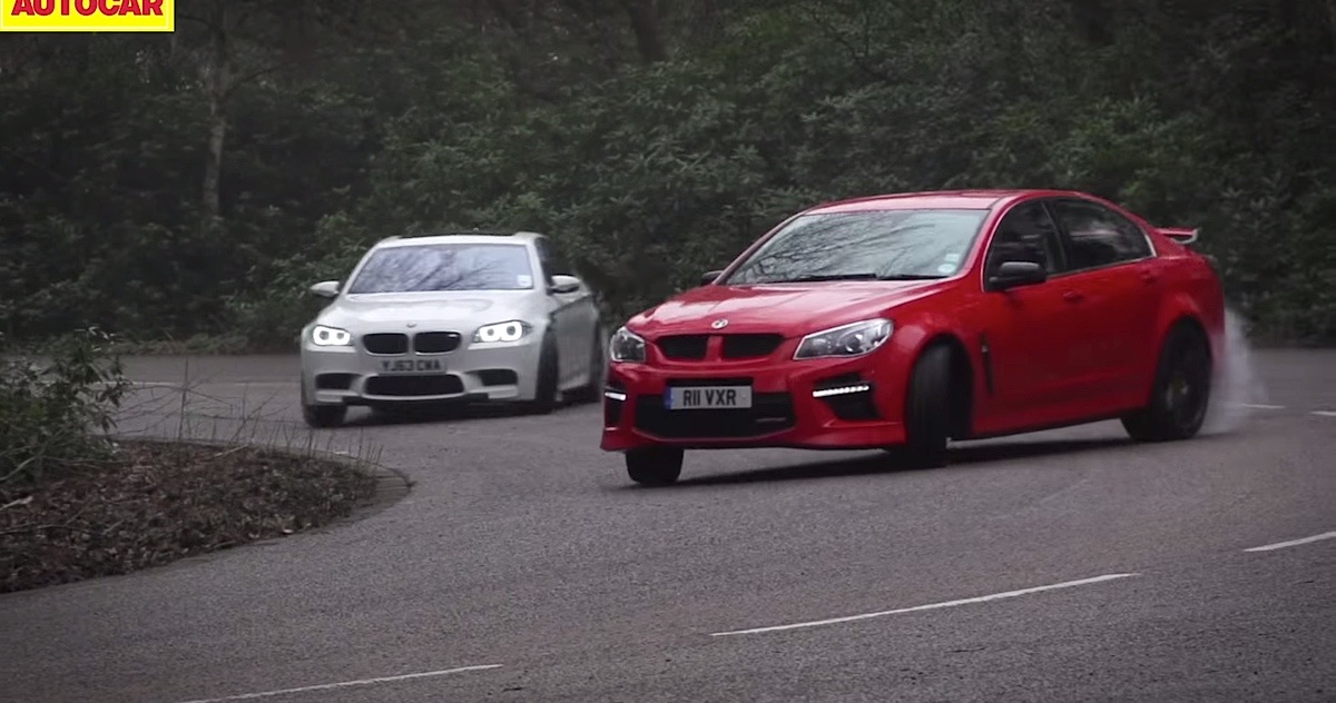Video: Autocar Pits Vauxhall VXR8 GTS Against BMW M5