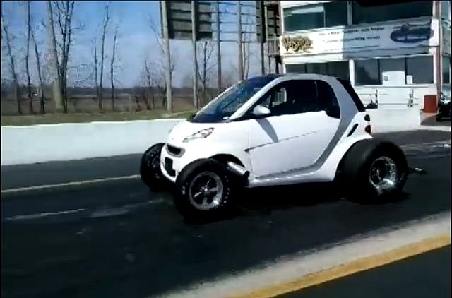 Watch This: A 12 Second Smart Car Powered By A Big Block Chevy