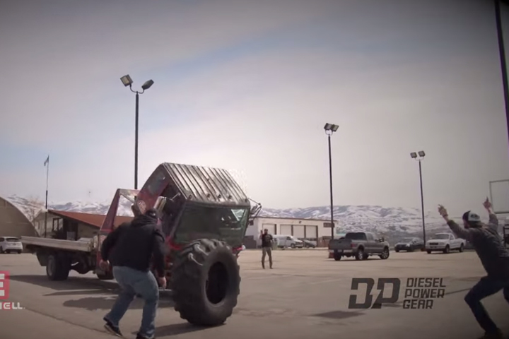 Video: Diesel Dave Towing Prank Backfires
