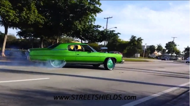 Video: Supercharged Big Block Donk Burnout Nearly Goes Wrong...Twice