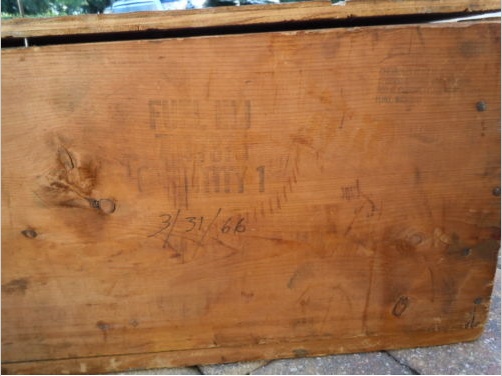 Included at no extra charge: Raiders of the Lost Ark-style shipping crate!