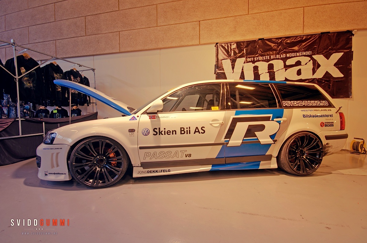 Swap Insanity: A Supercharged LS1-equipped VW Passat From Norway
