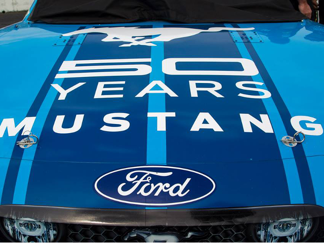 Roush Fenway Racing Celebrates Mustang's 50th With Hood Giveaway