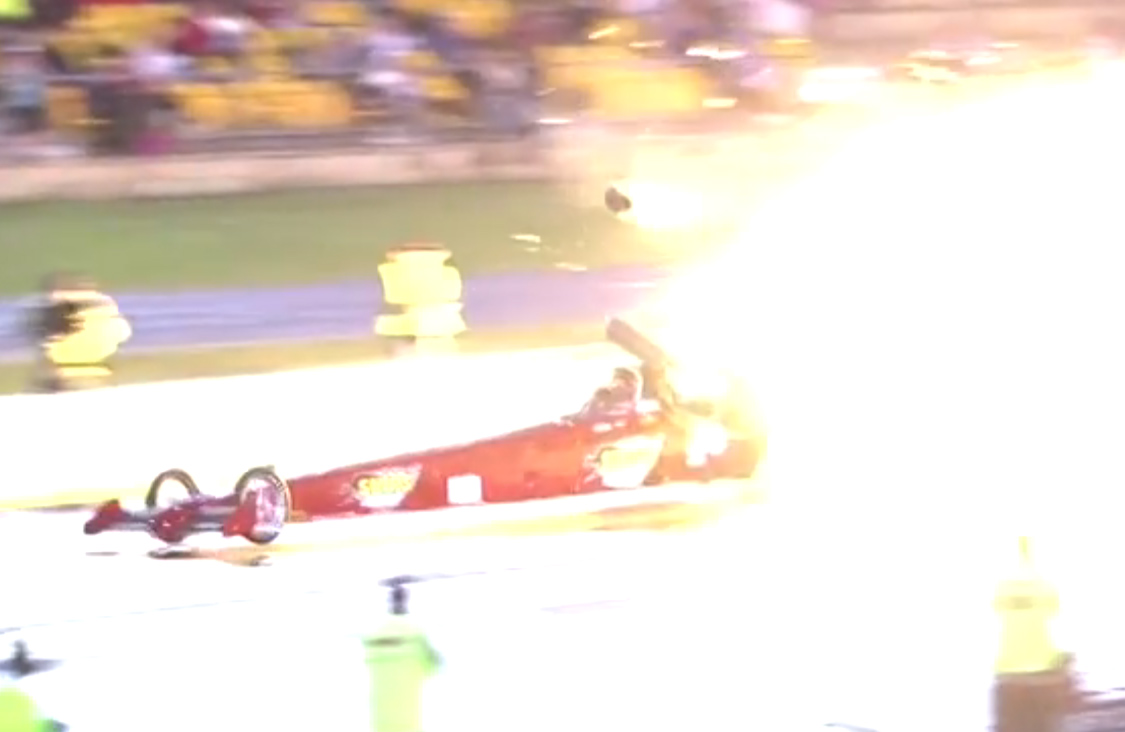 Video: Aussie Top Fueler Explodes Supercharger In Grand Fashion