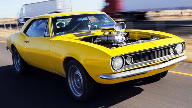See The Famous Crusher Camaro In Holley's Display On Power Tour