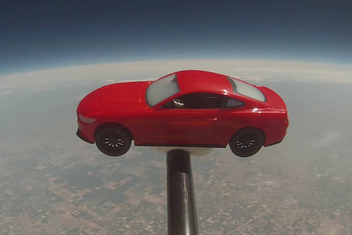 2015 Mustang Heads To The Final Frontier