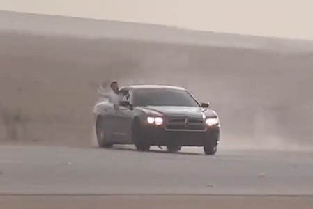Video: Saudi Hoons Stake Claim For Worlds Biggest Knucklehead Driver