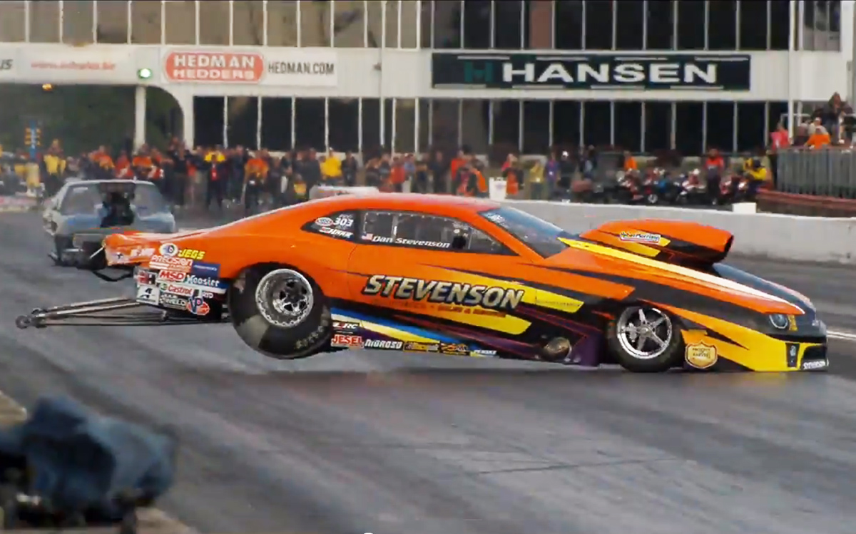 Pro Mod Racer Dan Stevenson Smacks Both Walls On This Wild Ride