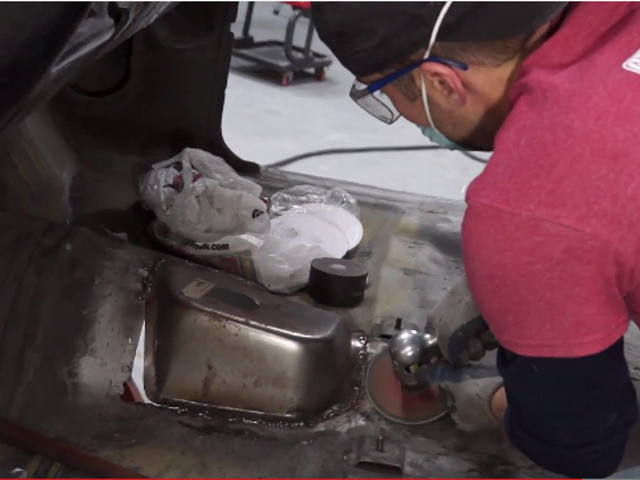 Malibu Monday: Finishing Up the Floor Pan and Shifter Hump Install
