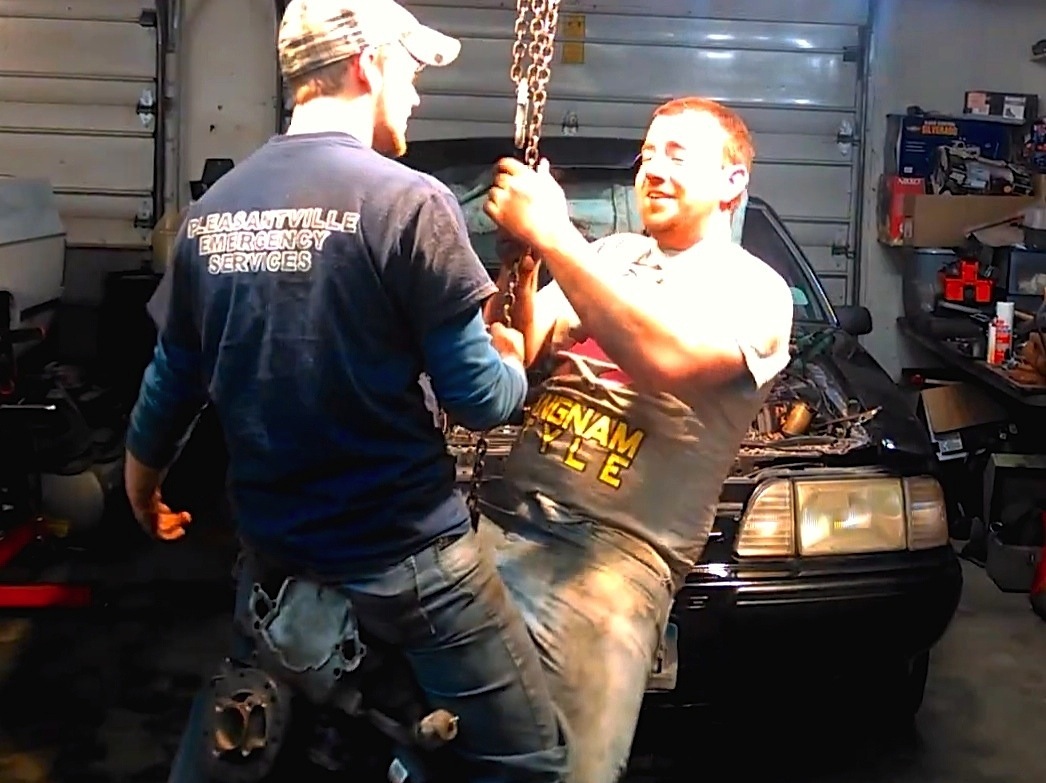 Friday Funnies: Wrecking Ball Parody with Ford Small-block