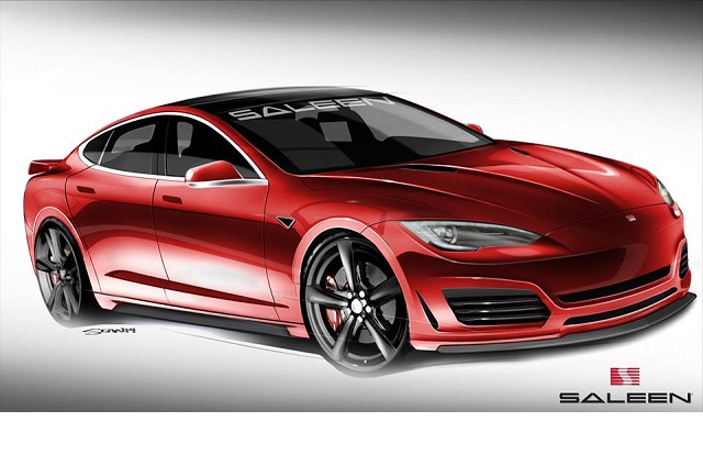 Silent Performance Makeover: Saleen Takes On The Tesla Model S