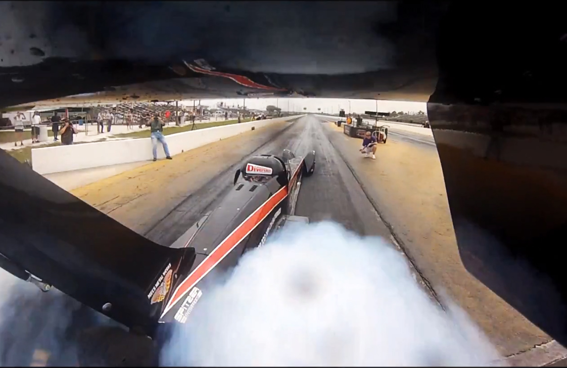 Video: On Board The Virtually Silent Swamp Rat 37 Electric Dragster