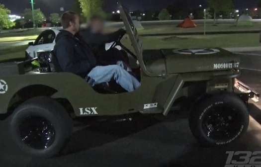 Video: Riding In The LSX Willys Jeep